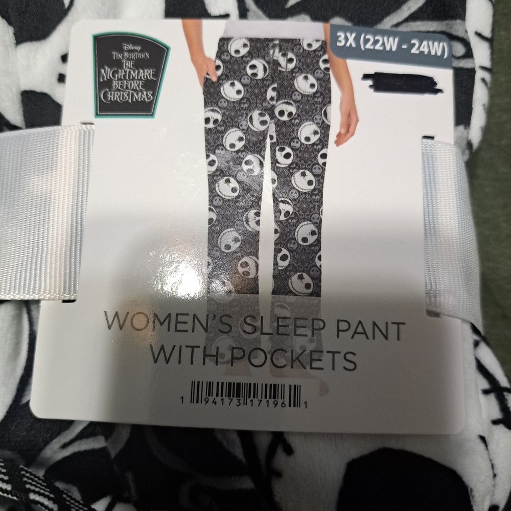 3XL Nightmare Before Christmas Soft Comfy PJ pants